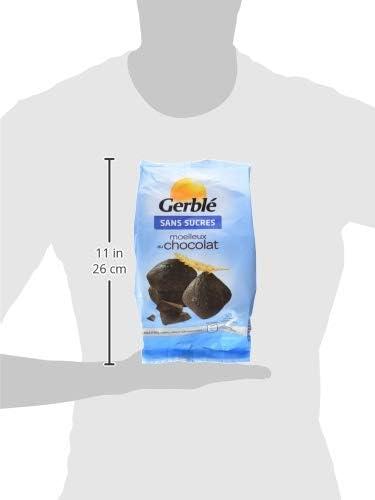imageGerbl Moelleux Saveur Citron Sans Sucres Gteaux Moelleux au Citron Sans Huile de Palme Format Individuel Pratique 196g 7 sachetsChocolat