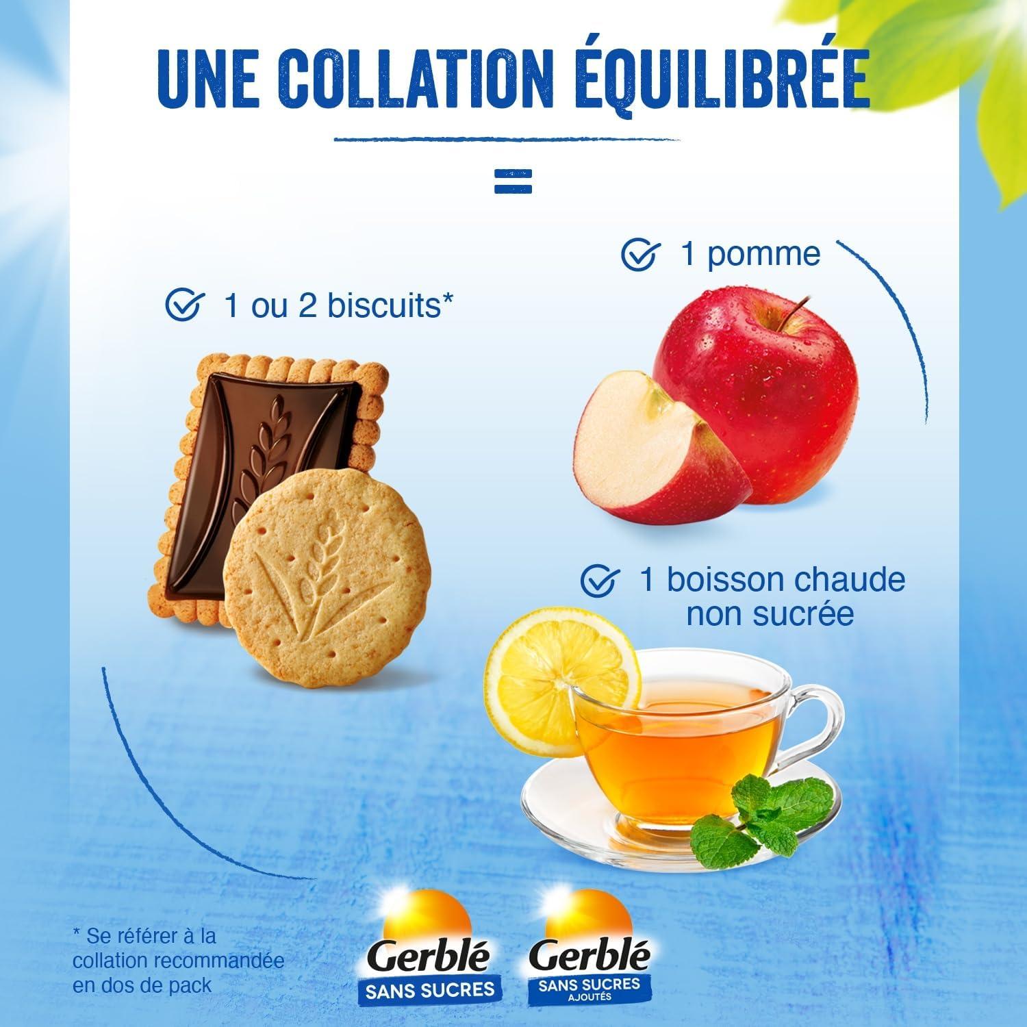 imageGerbl Moelleux Saveur Citron Sans Sucres Gteaux Moelleux au Citron Sans Huile de Palme Format Individuel Pratique 196g 7 sachetsCitron
