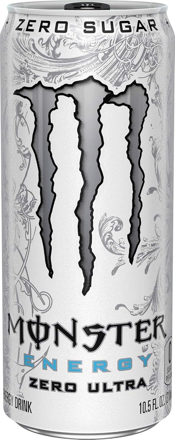 imageMonster Energy Ultra Fiesta Lot de 24 boissons nergisantes sans sucre la mangue 473 mlZero Ultra