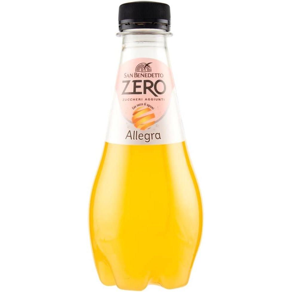image24 x San Benedetto Allegra Aranciata Zero PET sans sucre 025 L Limonade orange sans sucre