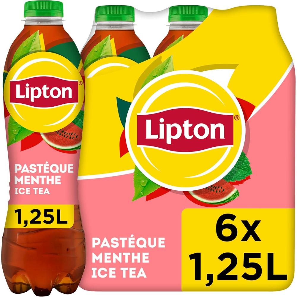 imageLipton Ice Tea Framboise 6 x 125L PackPastque Menthe