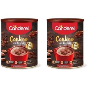 Canderel – Cankao – Poudre de Cacao – 31% de Calories en moins – 52% de sucre en moins – boîte 250 g(1 Unité (Lot de 2))