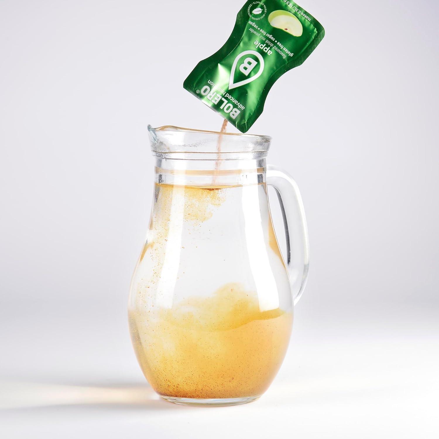 imageBolero BEST OF MIX 24x3g Poudre jus sans sucre dulcore avec stvia vitamine C convient aux enfants aux sportifs et aux diabtiques sans gluten et adapt aux vgtaliens