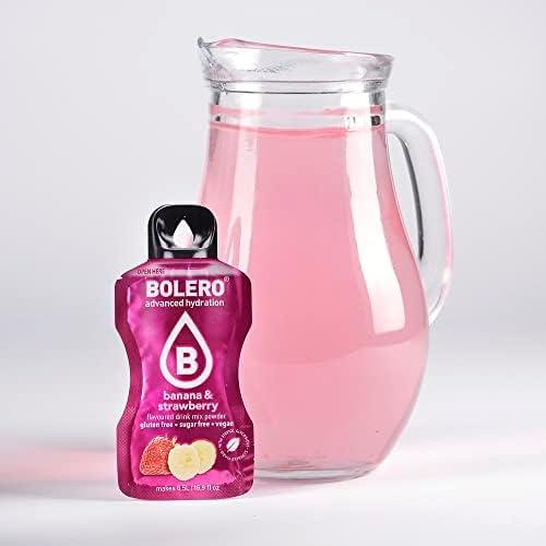 imageBolero KIDS MIX 24x3g Poudre jus sans sucre dulcore avec stvia vitamine C convient aux enfants aux sportifs et aux diabtiques sans gluten et adapt aux vgtaliens