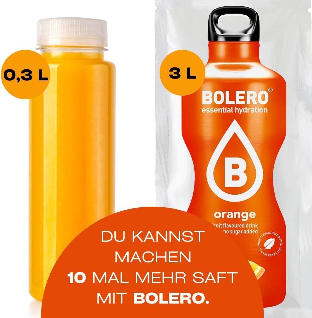 imageBolro CITRUS MIX 24 x 9 g I boisson gazeuse rafrachissante en poudre la Stevia Vitamine C le choix des diabtiques dans le monde saveurs dagrumes varis la meilleure boisson dt