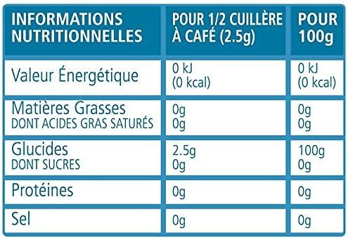 imageCanderel Sugarly Poudre Cristallise Zro Sucre dulcorant 250g250 g Lot de 4