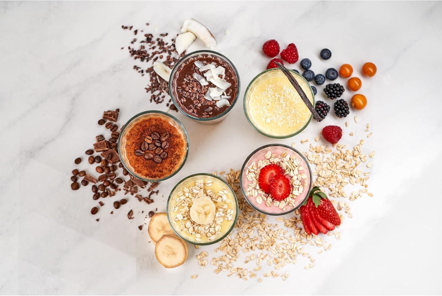 imageGerlina Boisson Milkshake got Vanille Substituts de repas riche en protines Poudre reconstituer contient 15 repas 220385Vanille