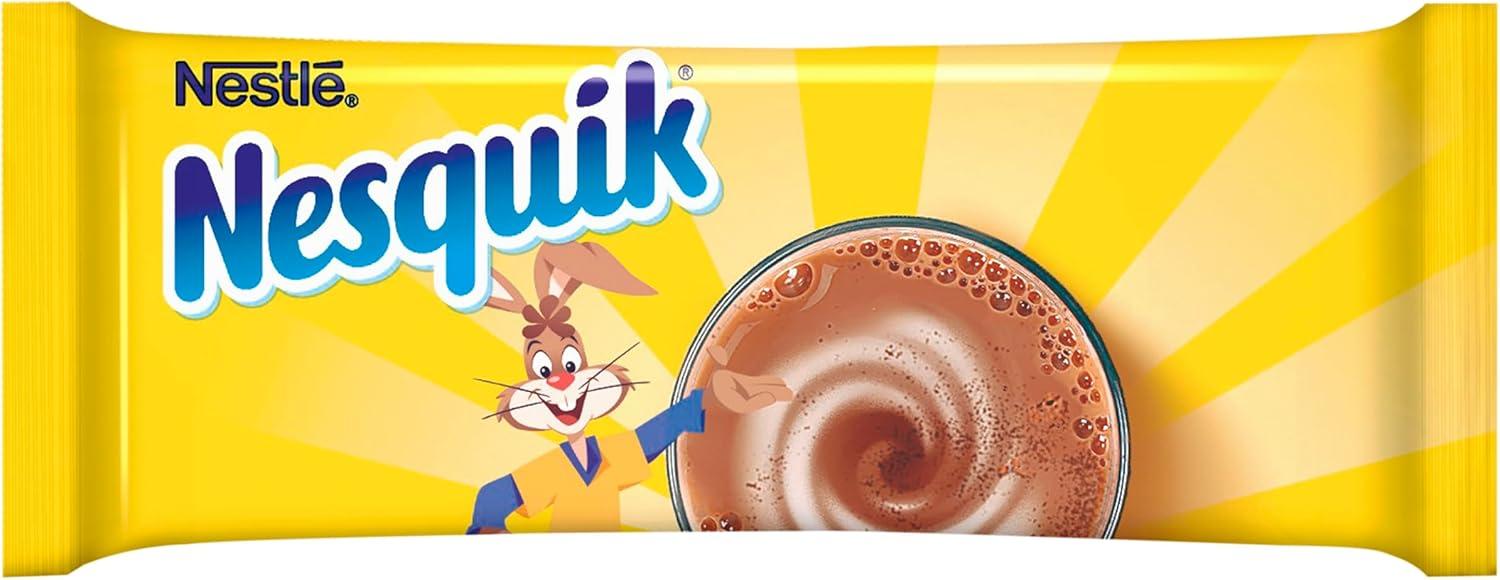 imageNESQUIK Lact Chocolat en Poudre Cacao en Poudre Mlanger avec de lEau Prparation Instantane Chocolat Chaud Got de chocolat PetitDjeuner Sachet 1 de kg324 kg Lot de 1