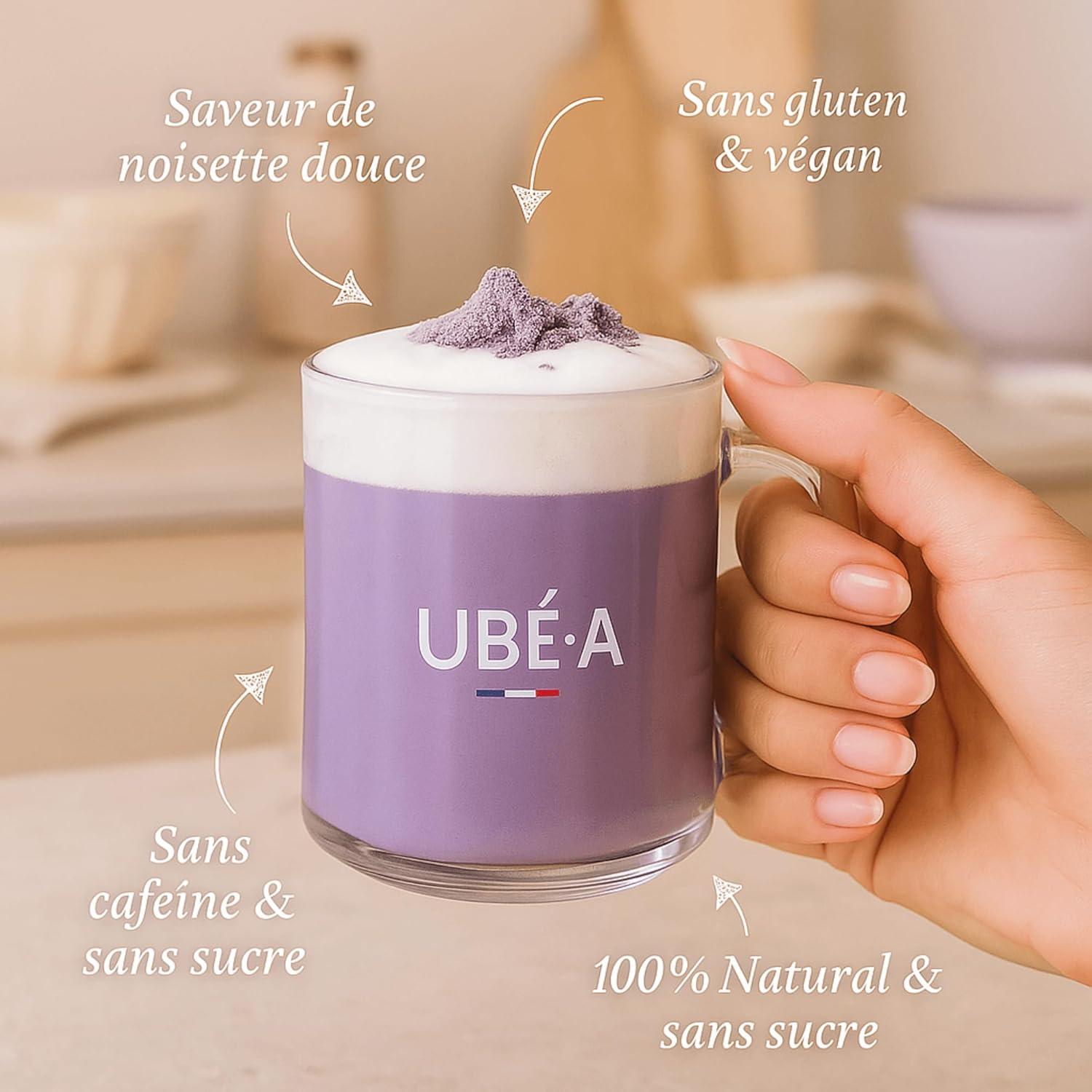 imageUBA Poudre Premium dUbe Pure 100g Superaliment Naturel ampamp Vegan Idale pour Ube Latte dessert Smoothies Mochi ampamp Ptisseries Sans Gluten Sans AdditifsFaible Calories ampamp Sucres