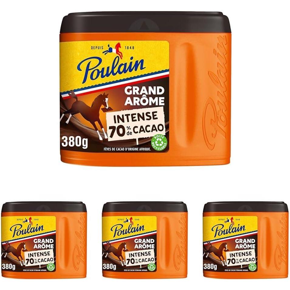 imagePoulain Grand Arme Intense 70 Cacao Bote 380 g380 g Lot de 4