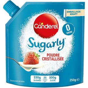 Canderel Sugarly – Poudre Cristallisée – Zéro Sucre – Édulcorant | 250g(250 g (Lot de 1))