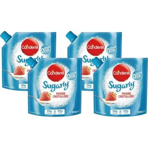 Canderel Sugarly – Poudre Cristallisée – Zéro Sucre – Édulcorant | 250g(250 g (Lot de 4))