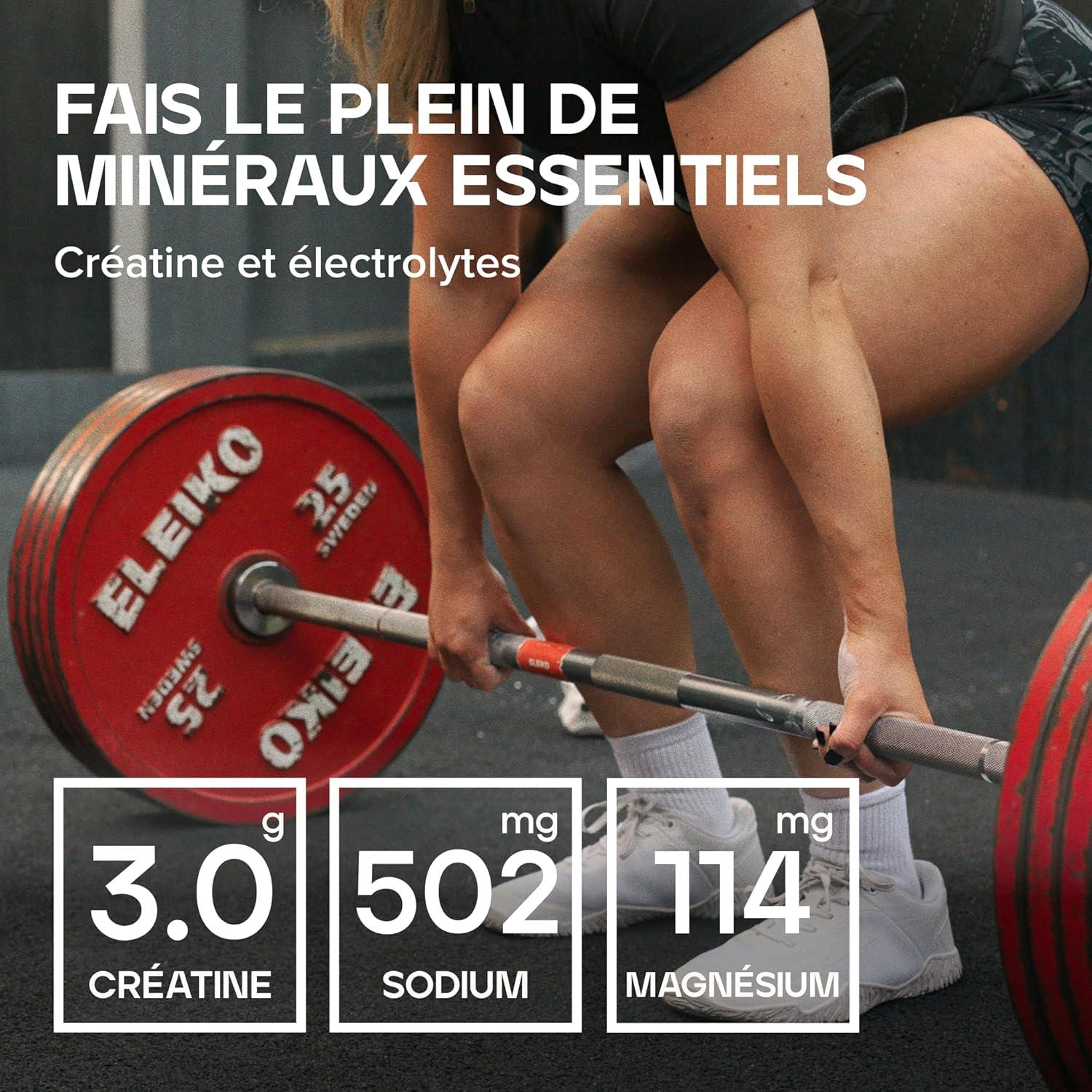 imageBulk Poudre de Cratine ampamp lectrolytes 300g Fruits rouges 3g de cratine lectrolytes et vitamines essentiels Amliore lnergie lhydratation et la performance Idal pour HIIT