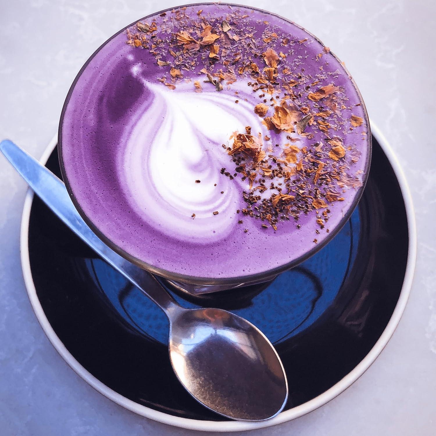 imagePoudre de Ube 100g Poudre 100 Pur Ube Naturel Qualit Premium Grade A Origine Philippines Garantie Sans additifs ou colorants Vegan ampamp Sans Gluten Idal Boissons et Ptisseries