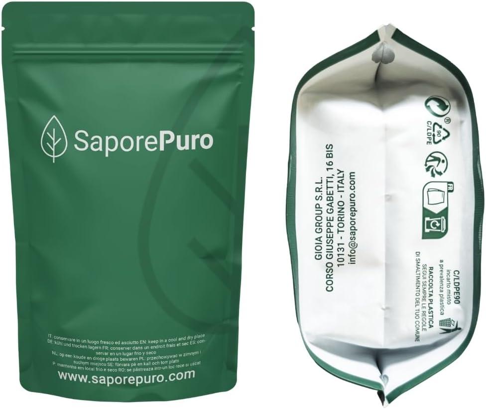imageSaporepuro MALTITOL en poudre 500 gr dulcorant naturel substitut du sucre faible en calories idal pour les boissons sucres et les recettes keto sans sucre