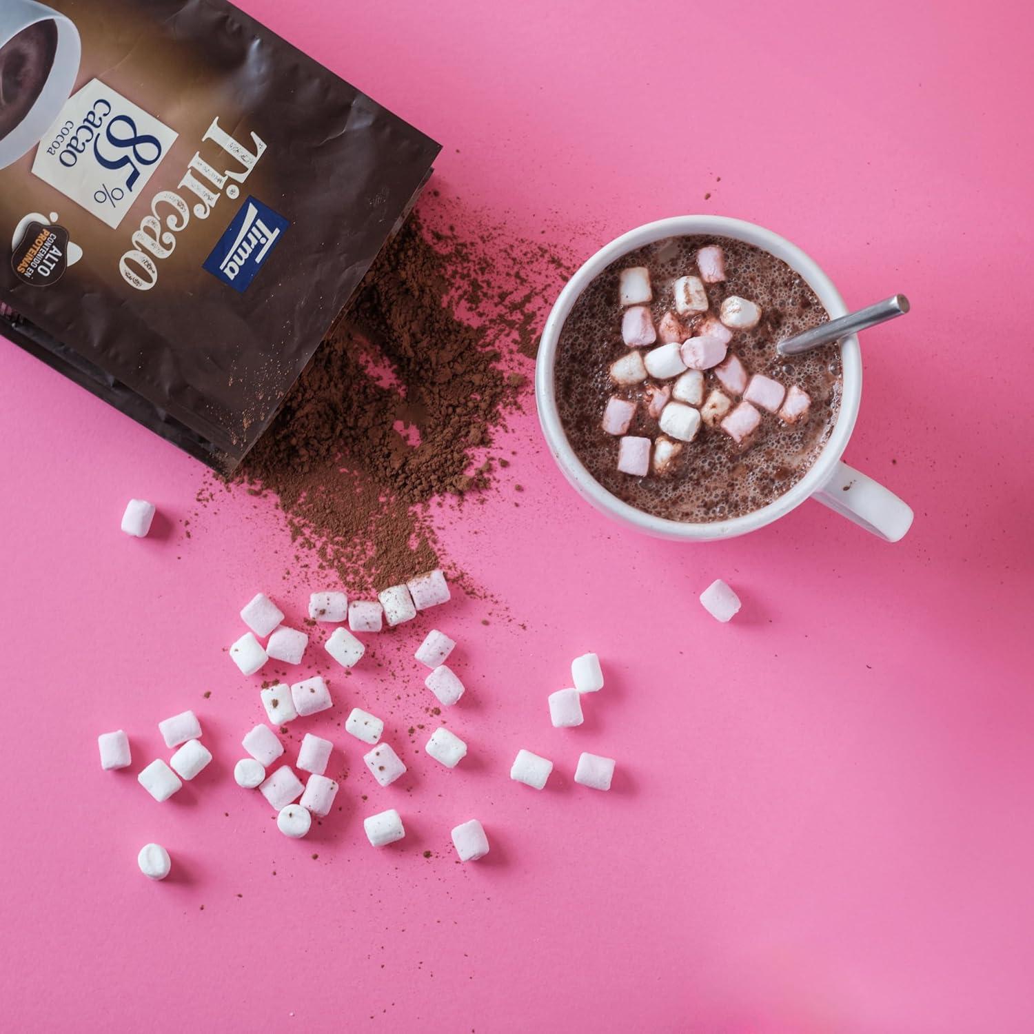 imageTirma TirCao 85 cacao en poudre 350g Cacao soluble sans sucre ajout Boisson chocolate pour petitdjeuner et desserts Idal pour rgimes vgtaliens