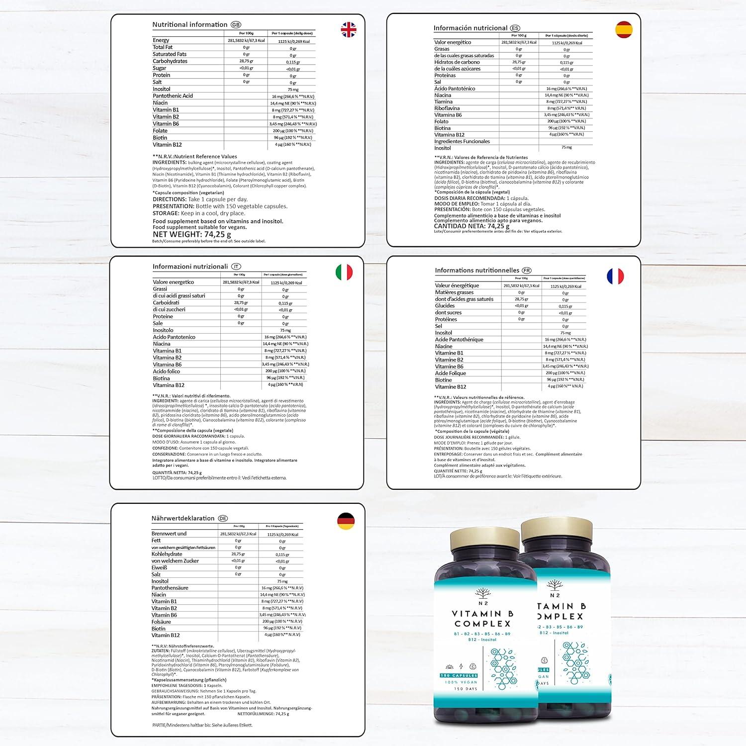 imagelectrolyte sans sucre 45 jours d hydratation Boisson 5 lectrolytes chloride potassium sodium calcium magnsium Bio enrgetique sportif N2 Natural NutritionVitamine B Complex