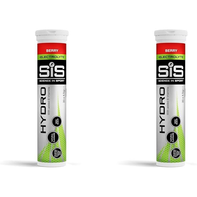 imageScience in Sport GO Comprims lectrolytes Hydratation pour la Pratique Sportive Got Fruits Rouges 20 comprims Lot de 2Berry