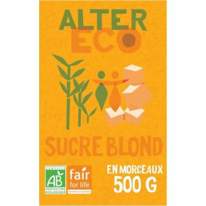 ALTER ECO – Sucre Muscovado en Poudre – Sucre Complet Bio et Équitable – Origine Philippines – 500 g(En Morceaux)