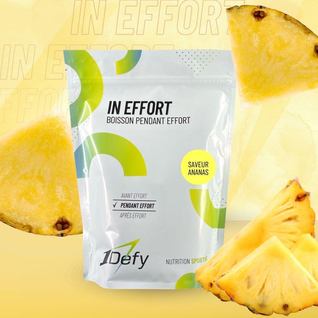 image1Defy In Effort Boisson isotonique Boisson pendant effort Fruits Rouges 500gAnanas