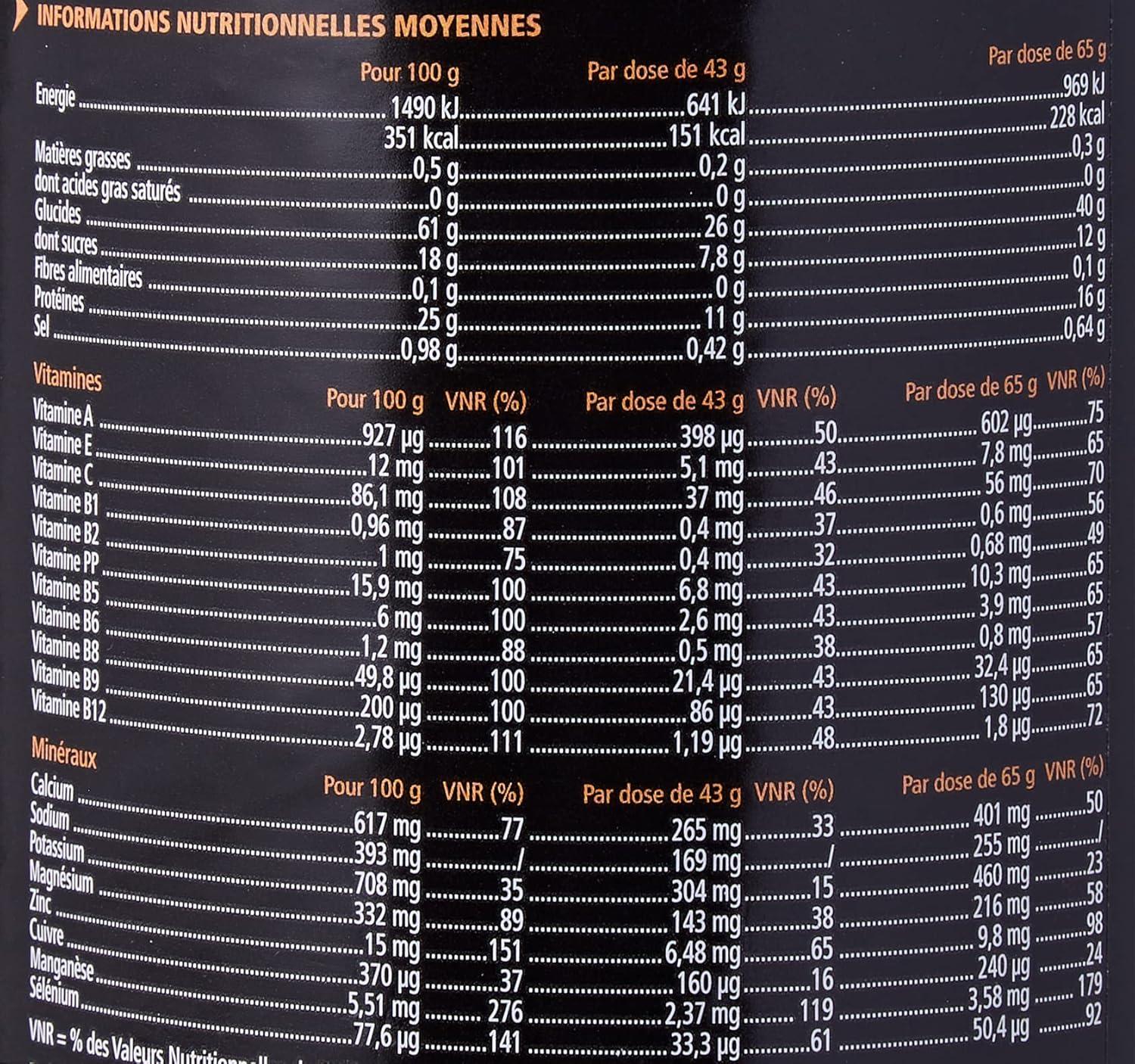 imageEAFIT Boisson PostEffort Aide rduire la fatigue et protge les cellules contre le stress oxydatif 26g de glucides 11g de protines 11 vitamines et 7 minraux par shaker Orange 457g457 g Lot de 2