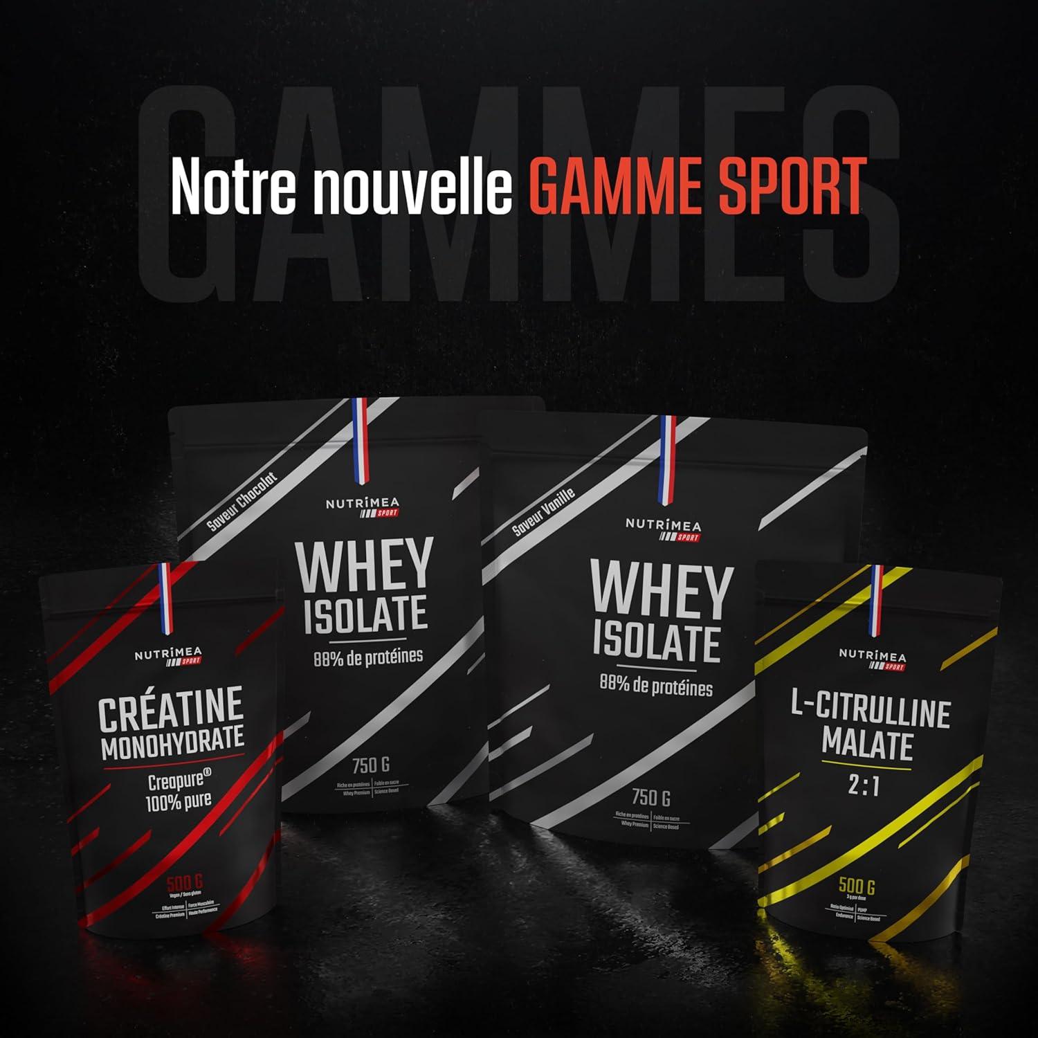 imageELECTROLYTE Boisson dHydratation Calcium Magnsium Sodium Potassium Vitamines B1 B2 B3 B6 C Endurance ampamp Rcupration Faible en Calories Got Pche Citron 60 Sances Nutrimea