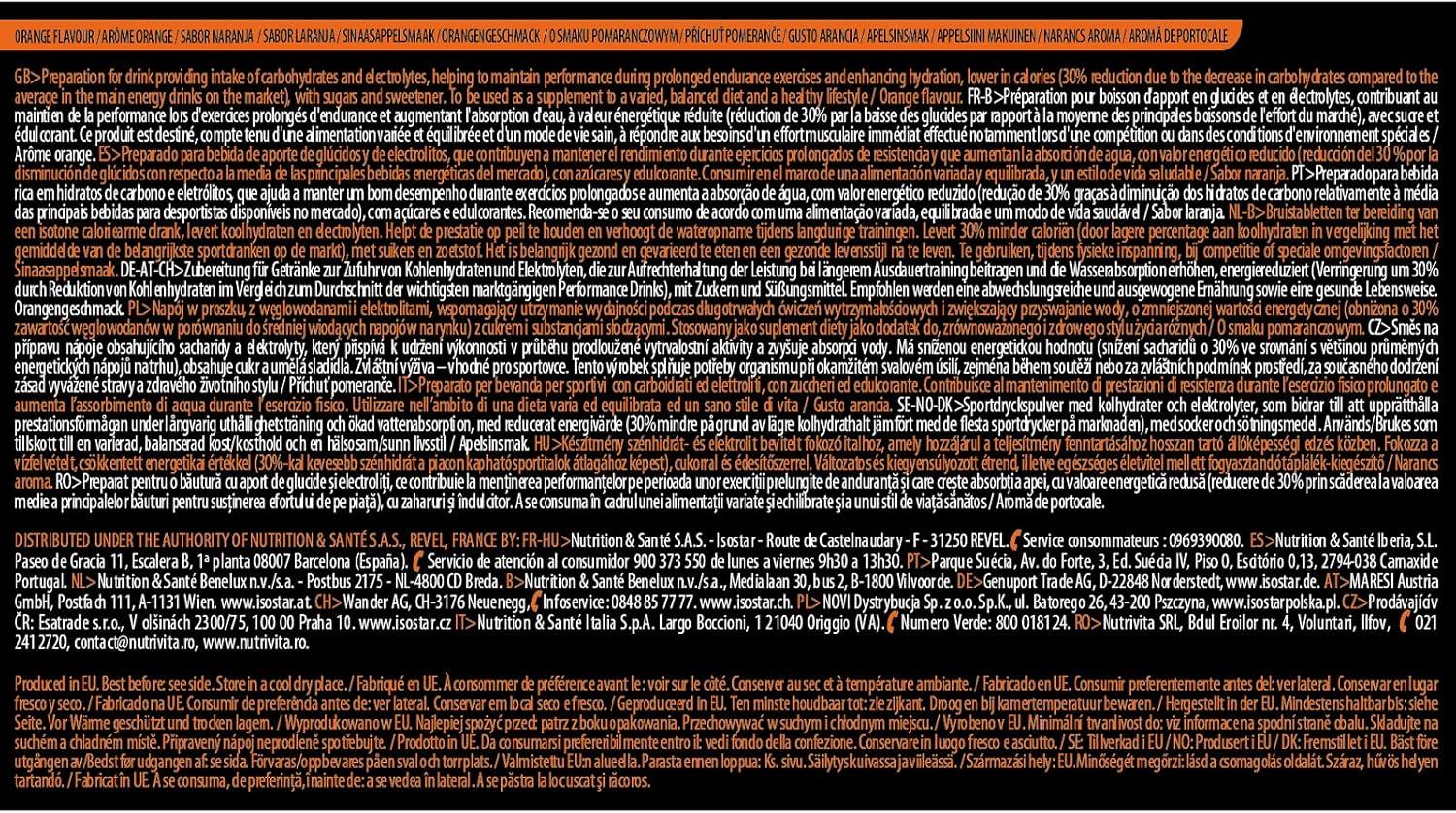 imageIsostar Hydrate ampamp Perform Powertabs Saveur Orange Tablettes Effervescentes Boisson Isotonique Sport lectrolytes Hydratation Running Vlo ampamp Trail Vitamines C E ampamp B110 Tablettes 120gOrange