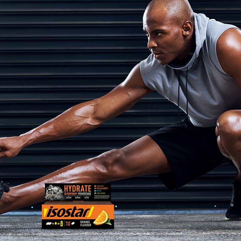 imageIsostar Hydrate ampamp Perform Powertabs Saveur Orange Tablettes Effervescentes Boisson Isotonique Sport lectrolytes Hydratation Running Vlo ampamp Trail Vitamines C E ampamp B110 Tablettes 120gOrange