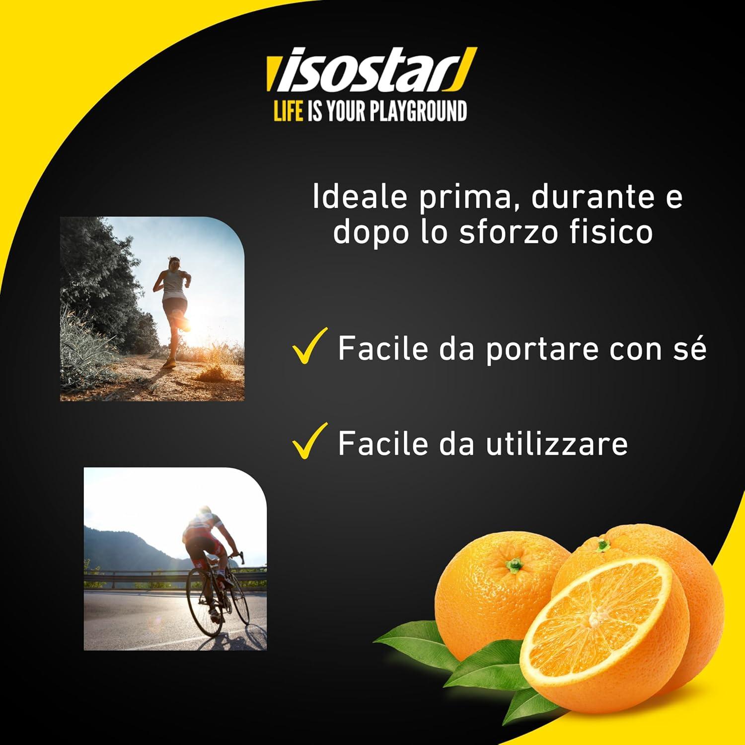 imageIsostar Hydrate ampamp Perform Powertabs Saveur Orange Tablettes Effervescentes Boisson Isotonique Sport lectrolytes Hydratation Running Vlo ampamp Trail Vitamines C E ampamp B110 Tablettes 120gOrange