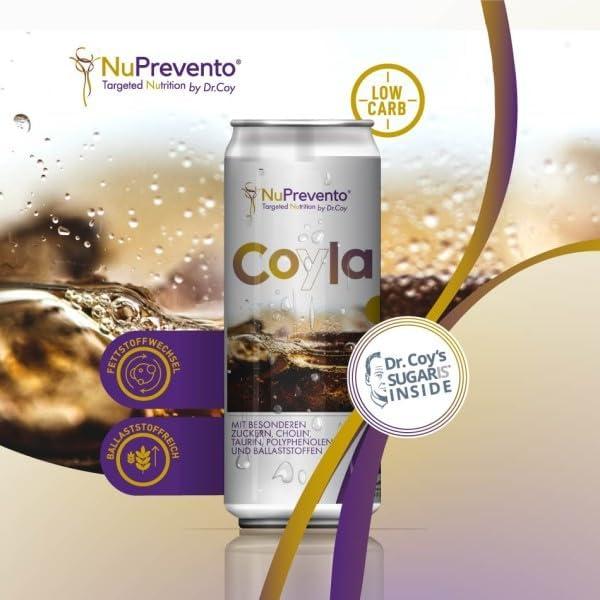 imageNuPrevento Metabolic Booster Beverage Boisson rafrachissante au got fruit de cassis et de coca contenu 250ml