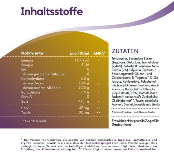 imageNuPrevento Metabolic Booster Beverage Boisson rafrachissante au got fruit de cassis et de coca contenu 250ml