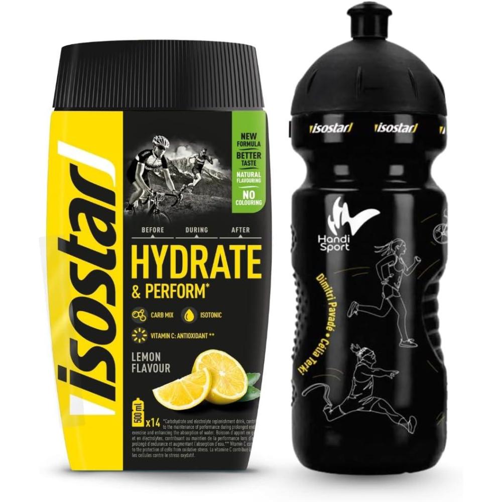 imageIsostar Hydrate ampamp Perform Saveur Citron  Poudre pour Boisson Isotonique  14 Doses  560 gCitron  560g  650ml