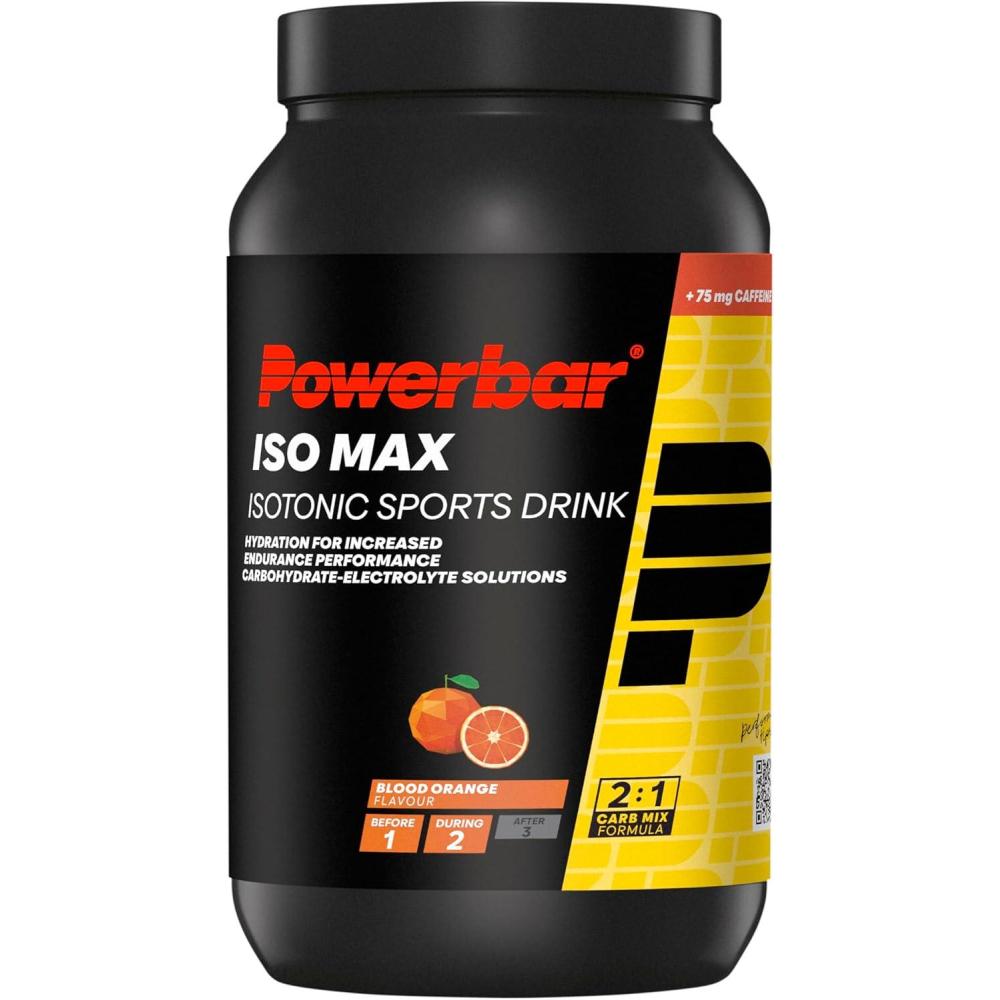 imagePowerbar Boisson nrgtique Isomax Got Blood OrangeOrange sanguine avec cafine