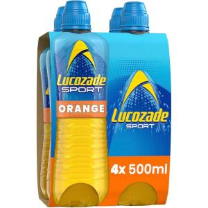 Lucozade Sport Orange 4 x 500 ml
