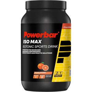 Powerbar Boisson Énérgétique Isomax Goût Blood Orange(Orange sanguine (avec caféine))