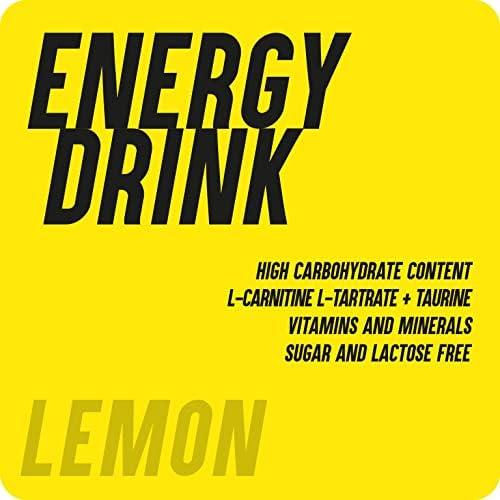 image226ERS Energy Drink Boisson Energtique avec Amylopectine Taurine et LCarnitine Sans Gluten et Sans Lactose Mandarine 500 grCitron