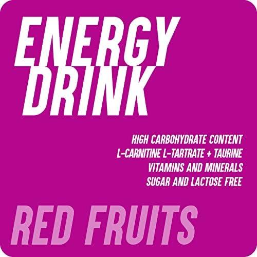 image226ERS Energy Drink Boisson Energtique avec Amylopectine Taurine et LCarnitine Sans Gluten et Sans Lactose Mandarine 500 grFruits Rouges