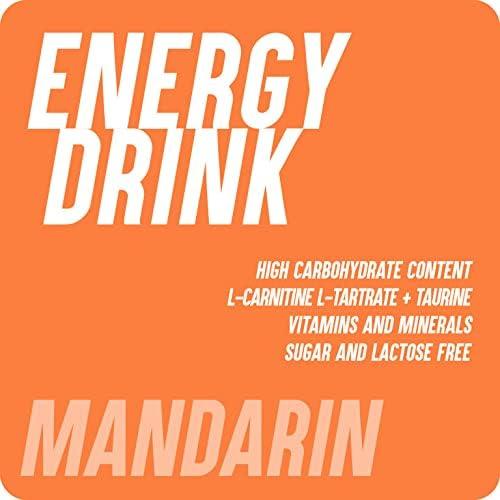 image226ERS Energy Drink Boisson Energtique avec Amylopectine Taurine et LCarnitine Sans Gluten et Sans Lactose Mandarine 500 grMandarine