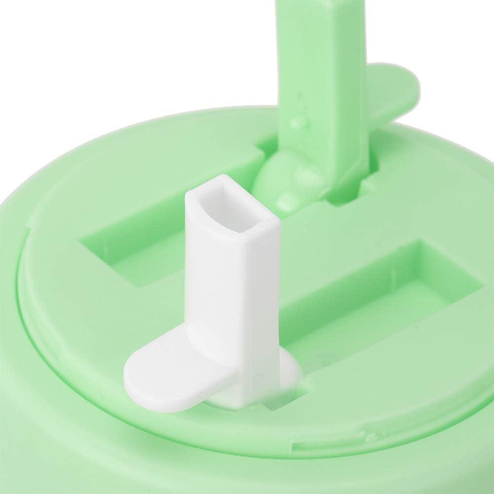 imageAramox Tasse Boire Double Usage Bouteille deau Rutilisable Portable avec Deux Pailles Tasse de Boisson Sportive Idale pour les Voyages en Plein Air PINKGreen