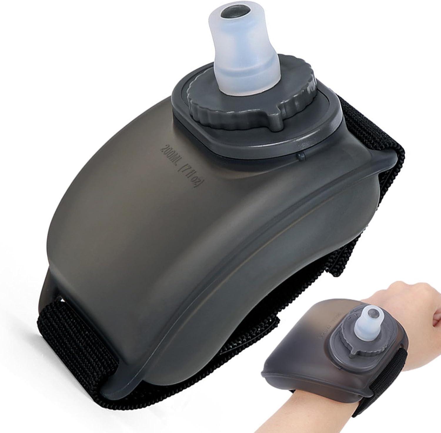 imageGnrique de boisson la sportive sans sans silicone la la main 200 ml de consommation de runnout pour les coureurs et les athltes lger quipement de fitnessBlack