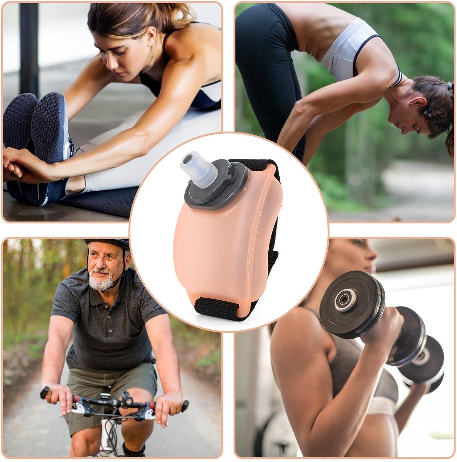 imageGnrique de boisson la sportive sans sans silicone la la main 200 ml de consommation de runnout pour les coureurs et les athltes lger quipement de fitnessOrange