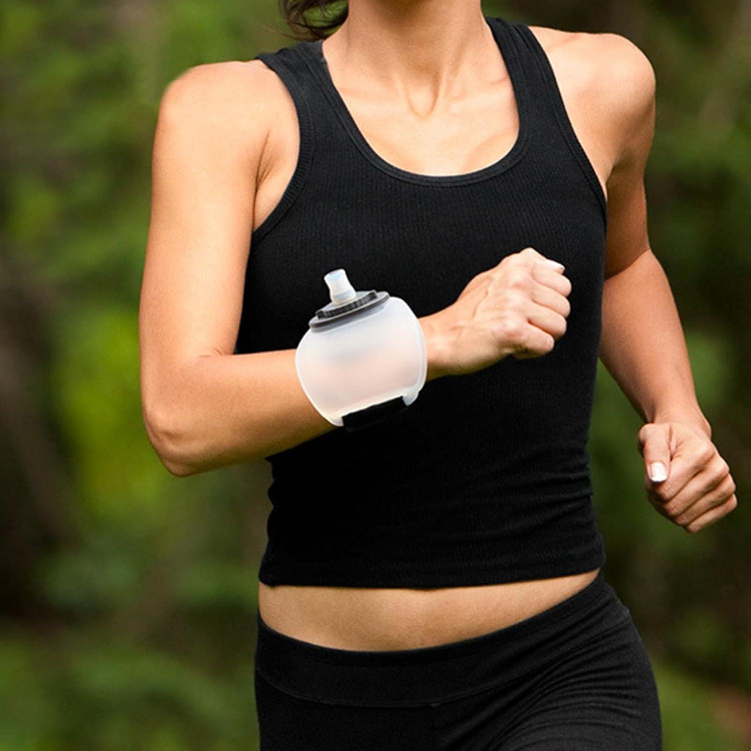 imageGnrique de boisson la sportive sans sans silicone la la main 200 ml de consommation de runnout pour les coureurs et les athltes lger quipement de fitnessWhite