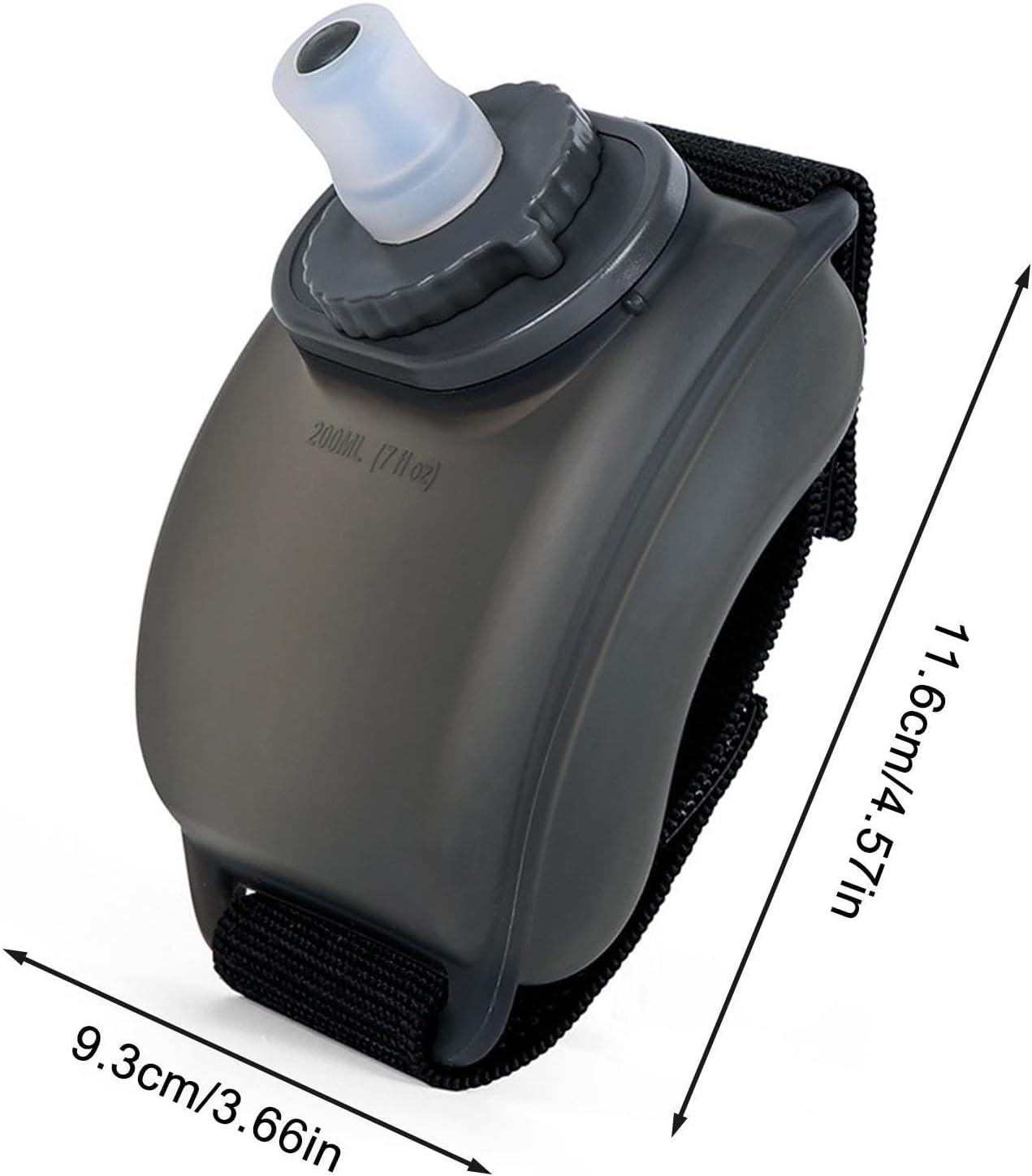 imageGnrique de boisson la sportive sans sans silicone la la main 200 ml de consommation de runnout pour les coureurs et les athltes lger quipement de fitnessBlack