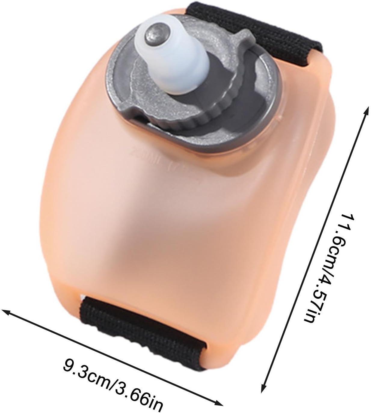 imageGnrique de boisson la sportive sans sans silicone la la main 200 ml de consommation de runnout pour les coureurs et les athltes lger quipement de fitnessOrange