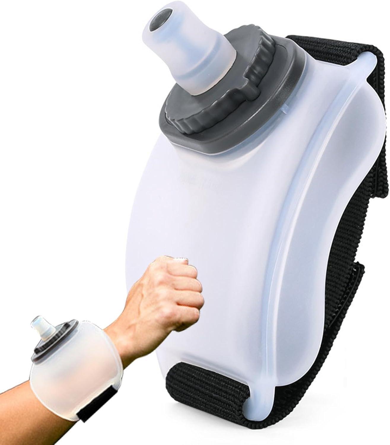 imageGnrique de boisson la sportive sans sans silicone la la main 200 ml de consommation de runnout pour les coureurs et les athltes lger quipement de fitnessWhite