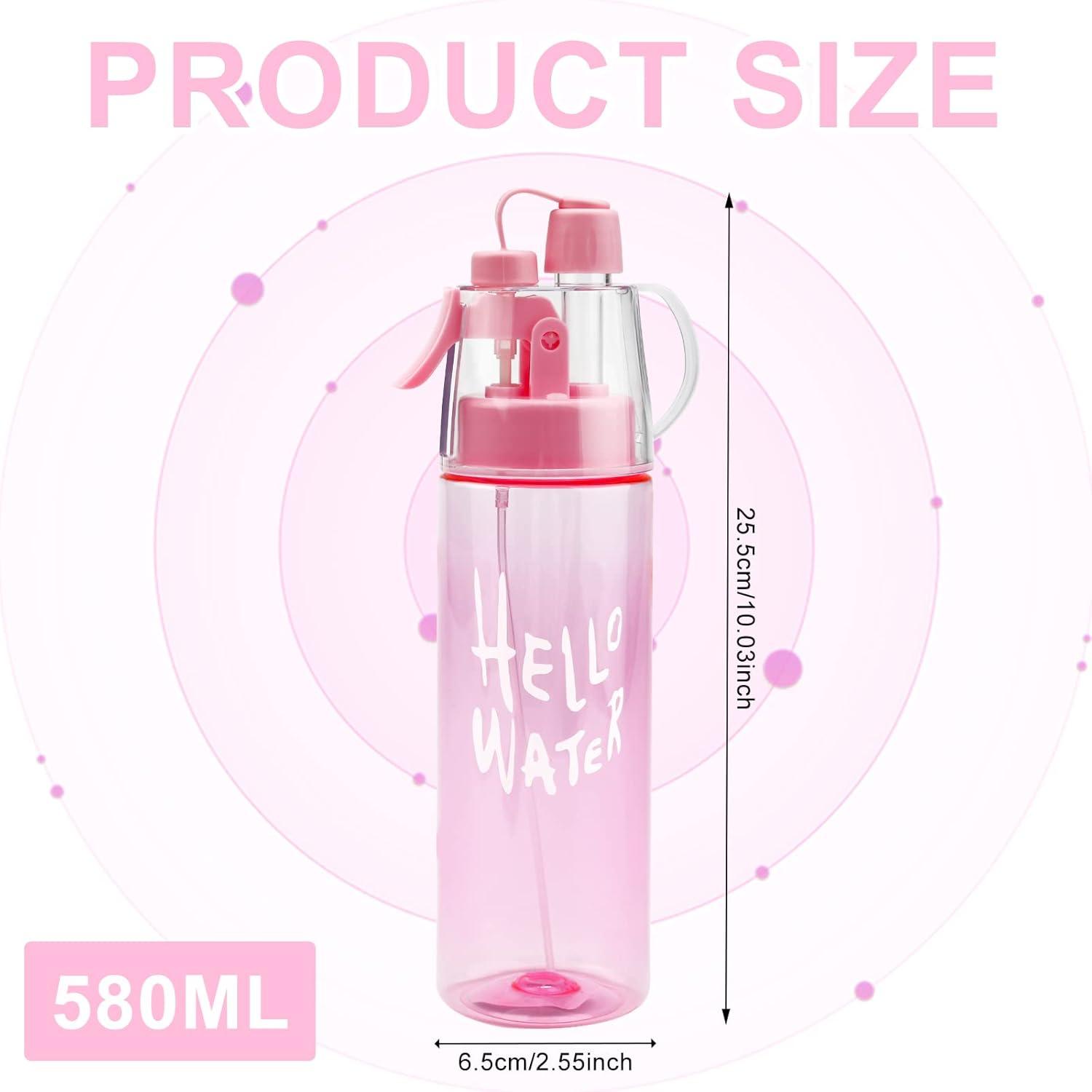 imageJodsen Bouteille deau de Sports BrumisationPortative Pulvrisation Spray Bouilloire de 580 ml avec Paille Retournerpour Cyclisme Escalade Fitness Randonne Course Pied Alpinisme Bleu Givr580mlpoudre Brillante