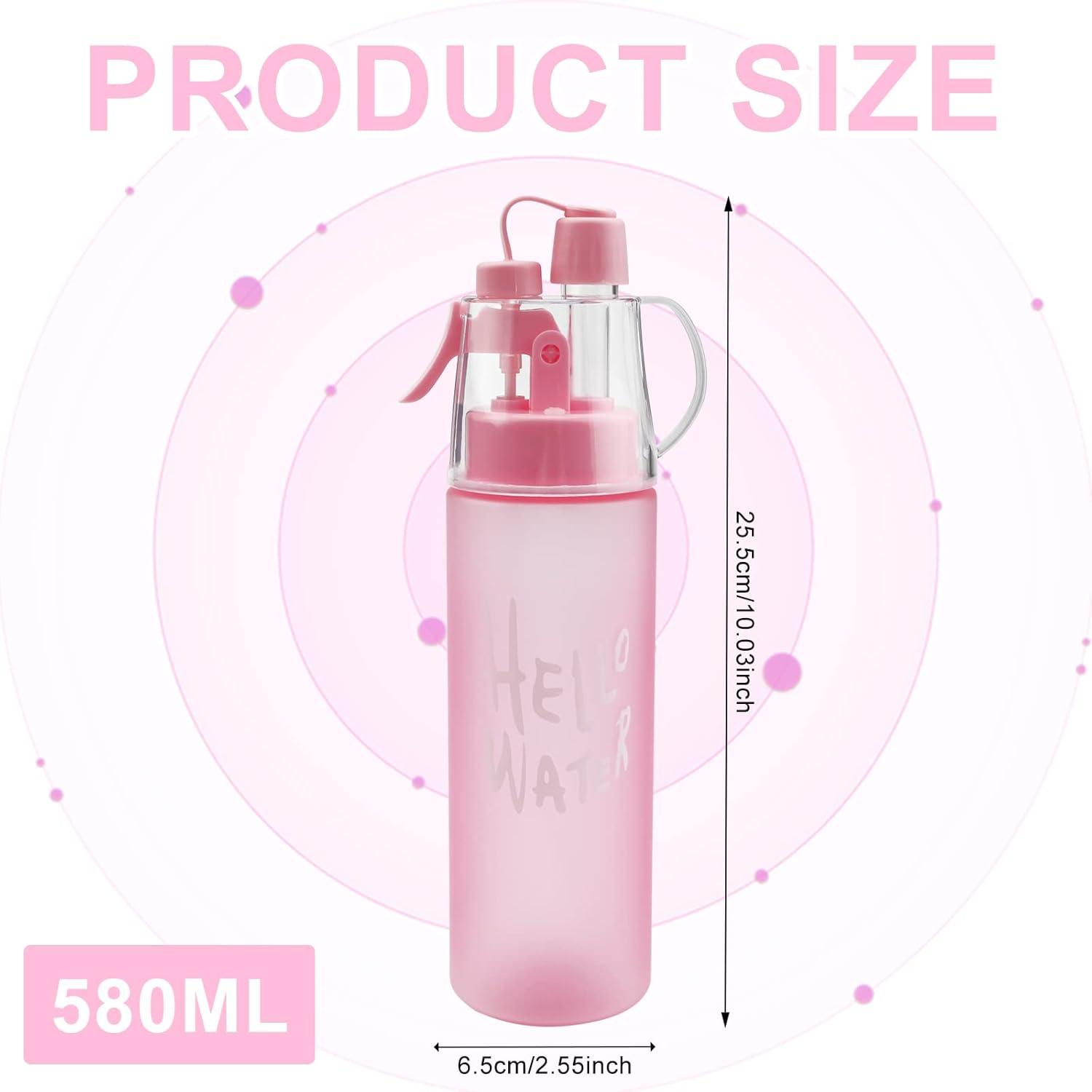 imageJodsen Bouteille deau de Sports BrumisationPortative Pulvrisation Spray Bouilloire de 580 ml avec Paille Retournerpour Cyclisme Escalade Fitness Randonne Course Pied Alpinisme Bleu Givr580mlpoudre Givre