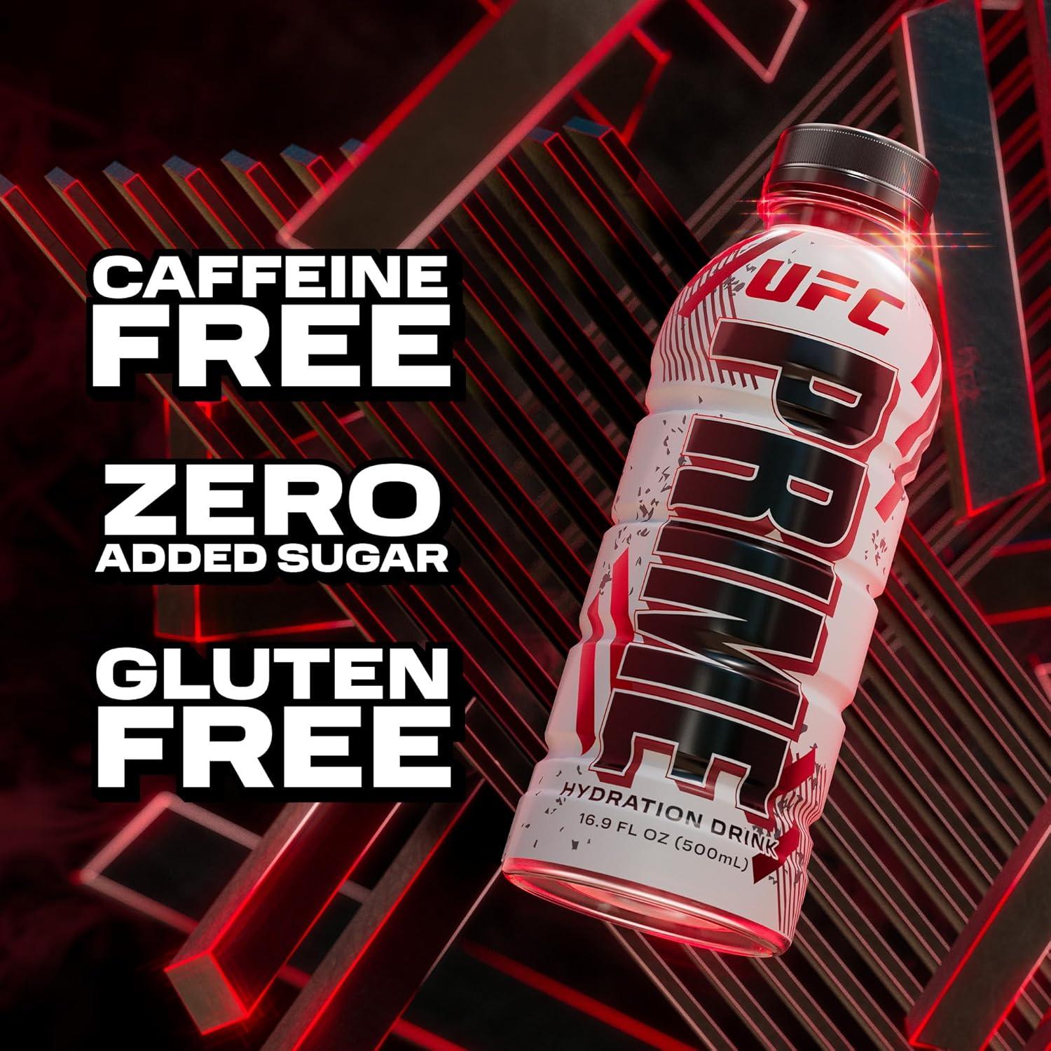 imagePRIME Hydration Berry Freeze Lot de 12 boissons pour sportifs lectrolytes amliors pour une hydratation ultime 250 mg de BCAA vitamines B antioxydants faible sucre 50 mlUFC