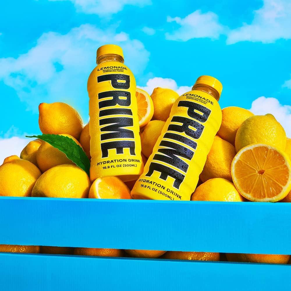 imagePRIME Hydration Berry Freeze Lot de 12 boissons pour sportifs lectrolytes amliors pour une hydratation ultime 250 mg de BCAA vitamines B antioxydants faible sucre 50 mlLimonade
