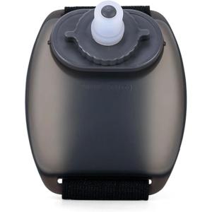 Générique de boisson à la sportive sans sans silicone à la à la main, 200 ml, de consommation de runn-out pour les coureurs et les athlètes, léger, équipement de fitness(Black)